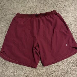 Zyia active men’s Maroon shorts size large